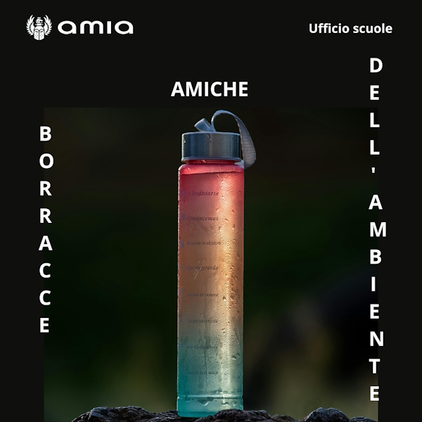 Borracce, amiche dell'ambiente